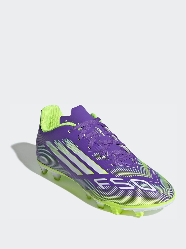 adidas Purple F50 Club Firm/Multi-Ground Boots - Image 1 of 10