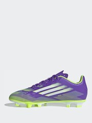 adidas Purple F50 Club Firm/Multi-Ground Boots - Image 3 of 10