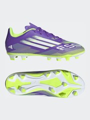adidas Purple F50 Club Firm/Multi-Ground Boots - Image 6 of 10