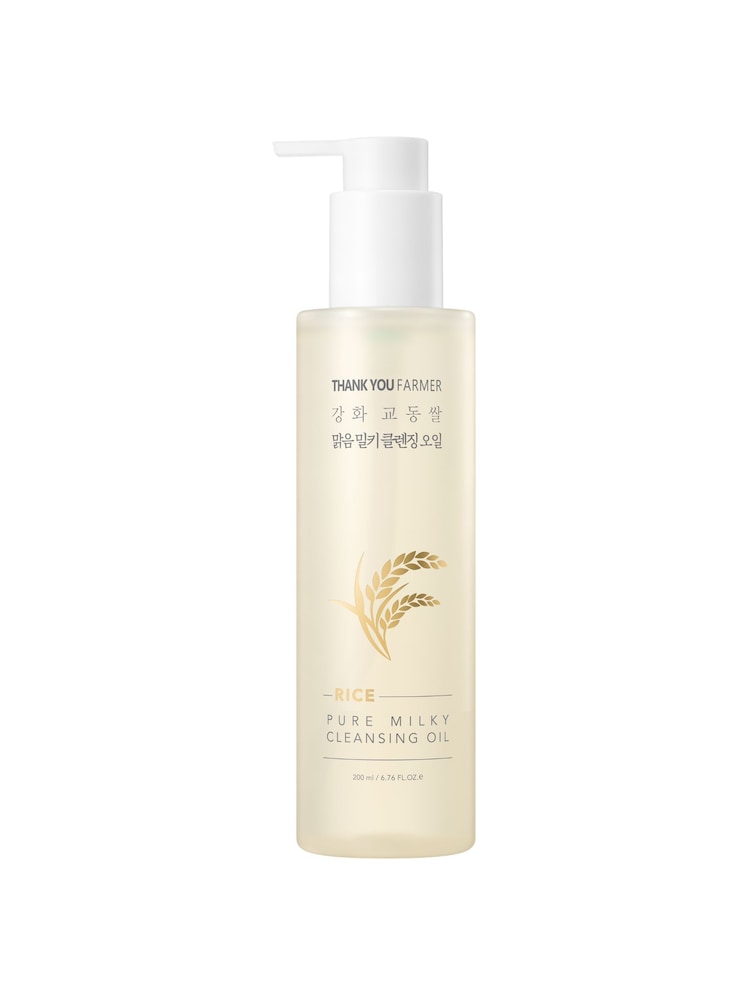THANK YOU FARMER Rice Pure Milky Cleansing Oil 200ml - Image 1 of 20 THANK YOU FARMER Rice Pure Milky Cleansing Oil 200ml - Image 1 of 20