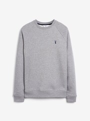 Grey Regular Fit Next Crew Sweatshirt - Image 1 of 1