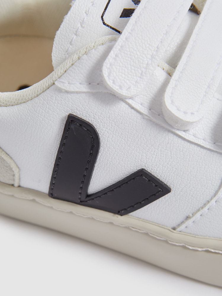 Veja Small V-10 Suede Velcro Trainers - Image 2 of 4