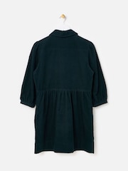 Oliver Bonas Corduroy Zip Up Collared Mini Dress - Kuva 4 / 8