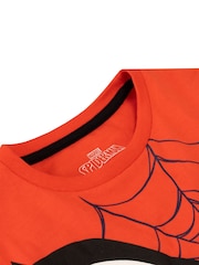 Character Red 100% Cotton Spider-Man 2 Multipack Short Sleeve T-Shirt - Image 4 of 5