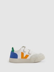 Veja Small V-12 Velcro Trainers - Image 1 of 4