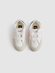 Veja Small V-12 Velcro Trainers - Image 2 of 4