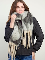 Totes Grey Chunky Brushed Scarf - Image 1 of 5