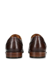 KG Kurt Geiger Brown Connor Brogue Shoes - Imagen 4 de 5