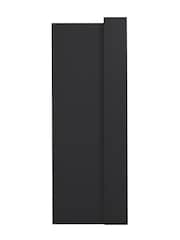 Wiemann Graphite Peyton Glass and Mirror Sliding 2.6m Sliding Semi Fitted Wardrobe - Image 4 of 6