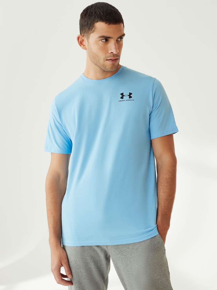 Under Armour Blue Sportstyle T-Shirt - Image 1 of 9