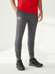 Under Armour Grey UA Rival Terry Joggers - Image 1 of 6