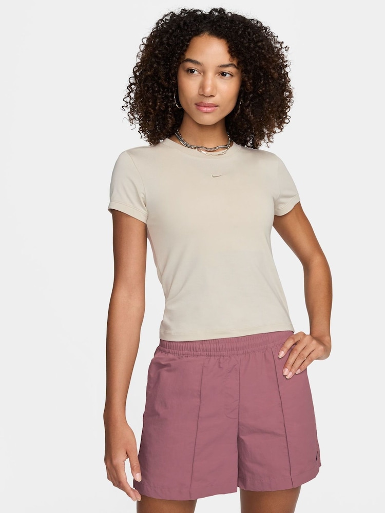 Nike Neutral Chill Knit Mod Crop T-Shirt - Image 1 of 6