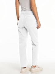 Replay White Maijke Straight Fit Jeans - Image 2 of 2