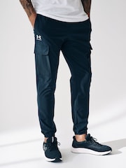 Under Armour Black Vibe Woven Cargo Joggers - Image 1 of 5