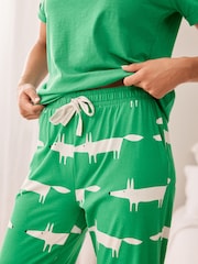 Green Mr Fox Scion At Next Cotton Pyjamas - Image 6 of 10