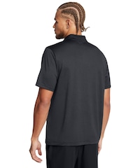 Under Armour Black Golf Perf 3.0 Printed Polo Shirt - Image 2 of 4