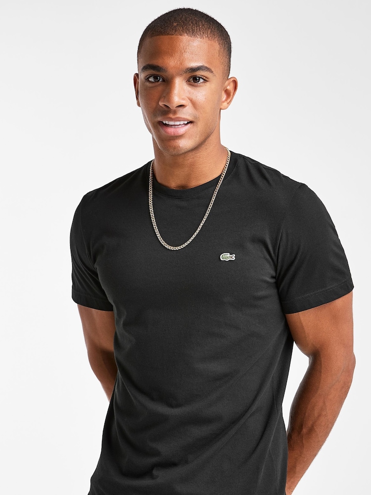 Lacoste Regular Fit Sports 100% Cotton T-Shirt - Image 1 of 6