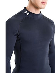 Under Armour Black HG Comp Mock T-Shirt - Image 10 of 14