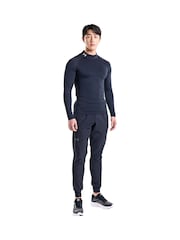 Under Armour Black HG Comp Mock T-Shirt - Image 9 of 14