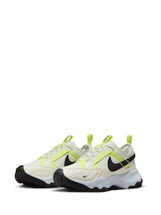 Nike White/Black TC 7900 Trainers - Image 5 of 10