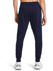 Under Armour Blue UA Rival Terry Joggers - Image 2 of 6