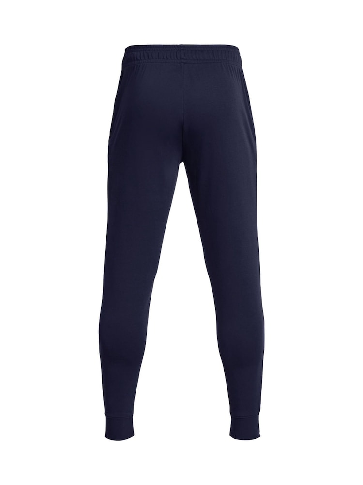Under Armour Blue UA Rival Terry Joggers - Image 6 of 6