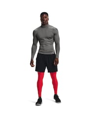 Under Armour Grey HG Comp Mock T-Shirt - Image 1 of 6