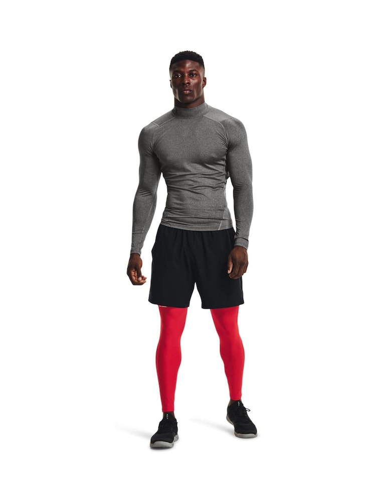 Under Armour Grey HG Comp Mock T-Shirt - Image 1 of 6