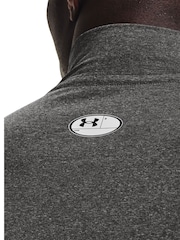 Under Armour Grey HG Comp Mock T-Shirt - Image 3 of 6