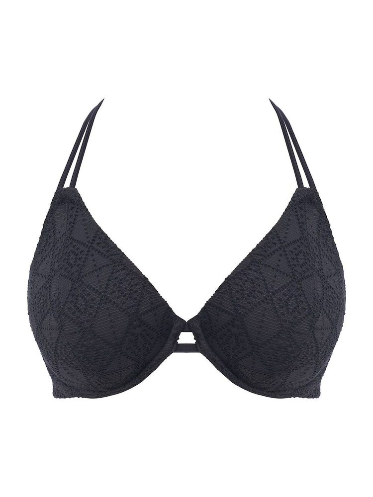 Freya Pink Nomad Nights Uw High Apex Bikini Top - Image 5 of 5