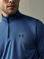Under Armour Blue Golf MatchPlay Quarter Zip Sweatshirt - Image 4 of 7