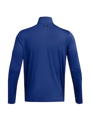 Under Armour Blue Golf MatchPlay Quarter Zip Sweatshirt - Image 7 of 7