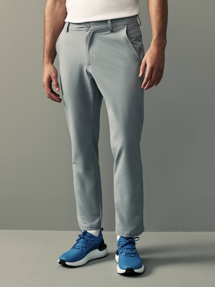 Under Armour Grey Golf Tech Tapered Trousers - Image 2 of 8