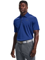 Under Armour Blue Golf Tech Polo Shirt - Image 1 of 6