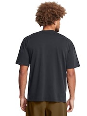 Under Armour Black Logo Wash T-Shirt - Image 2 of 4