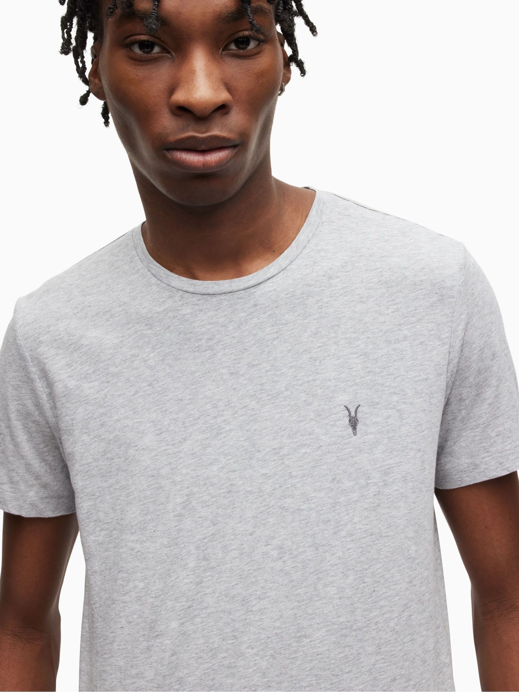 Comprar branco/preto/cinza - Camiseta de manga curta Allsaints