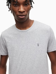 AllSaints White/Black/Grey Tonic Crew 100% Cotton T-Shirts 3 Pack - Image 5 of 7