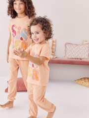 Orange Sister Jogger Pyjamas (9mths-16yrs) - Image 1 of 10
