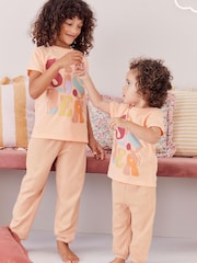 Orange Sister Jogger Pyjamas (9mths-16yrs) - Image 4 of 10