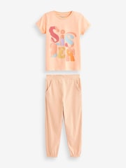 Orange Sister Jogger Pyjamas (9mths-16yrs) - Image 7 of 10