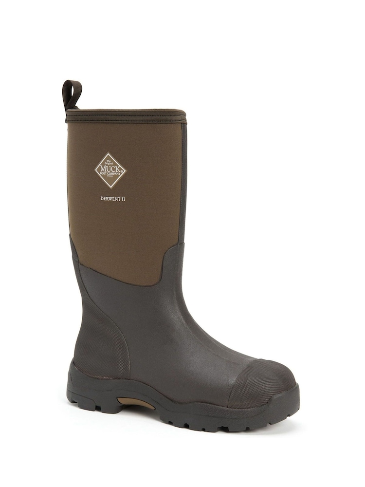 Muck Boots Brown Derwent II Slip-On Wellies - Image 2 of 5