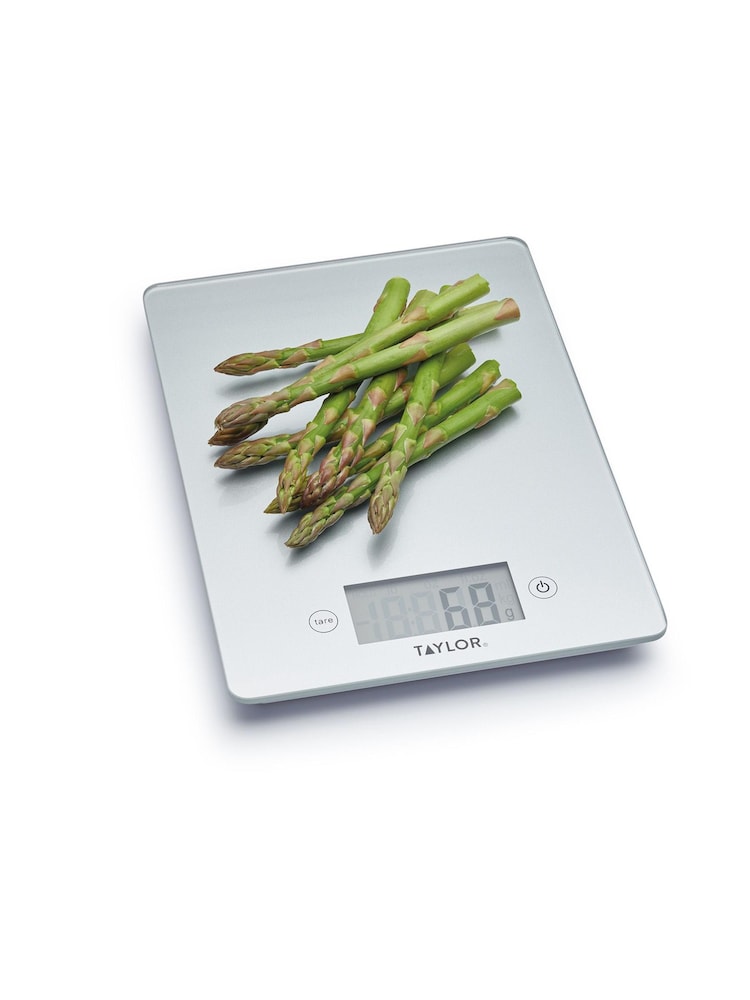 Silver 5 kg Glass Dual Kitchen Digital Scale - Image 2 of 3