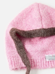 Oliver Bonas Fluffy Knitted Hood Hat - Bild 3 von 4