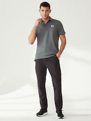 Under Armour Grey Icon Polo Shirt - Image 3 of 7