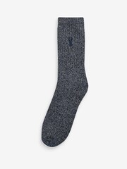 Blue 10 Pack Heavyweight Socks - Image 3 of 11