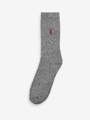 Blue 10 Pack Heavyweight Socks - Image 5 of 11