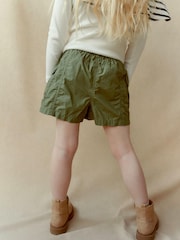 Khaki Green Cargo Utility Shorts (3-16yrs) - Image 5 of 9