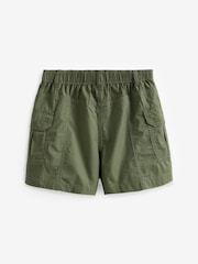 Khaki Green Cargo Utility Shorts (3-16yrs) - Image 8 of 9