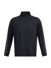 Under Armour Black Golf Storm Midlayer HZ Sweat Top - Image 8 of 9
