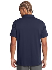 Under Armour Blue Icon Polo Shirt - Image 2 of 4